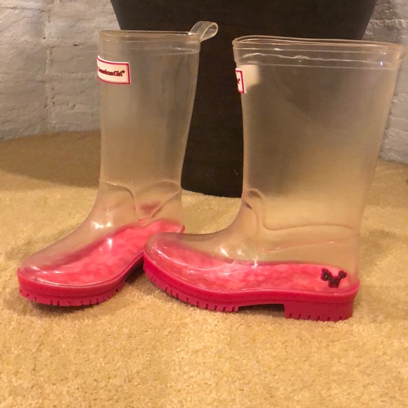 american girl rain boots clear